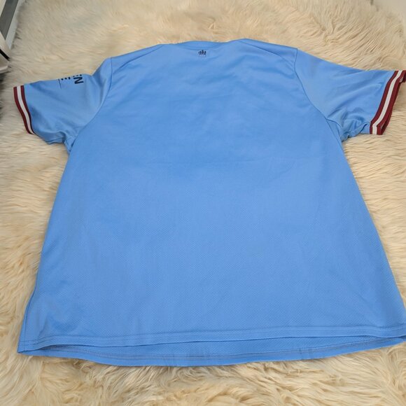 PUMA Manchester City F.C. Men's Home Seasons 22/23 Authentic Jersey Size XXL - Picture 9 of 9